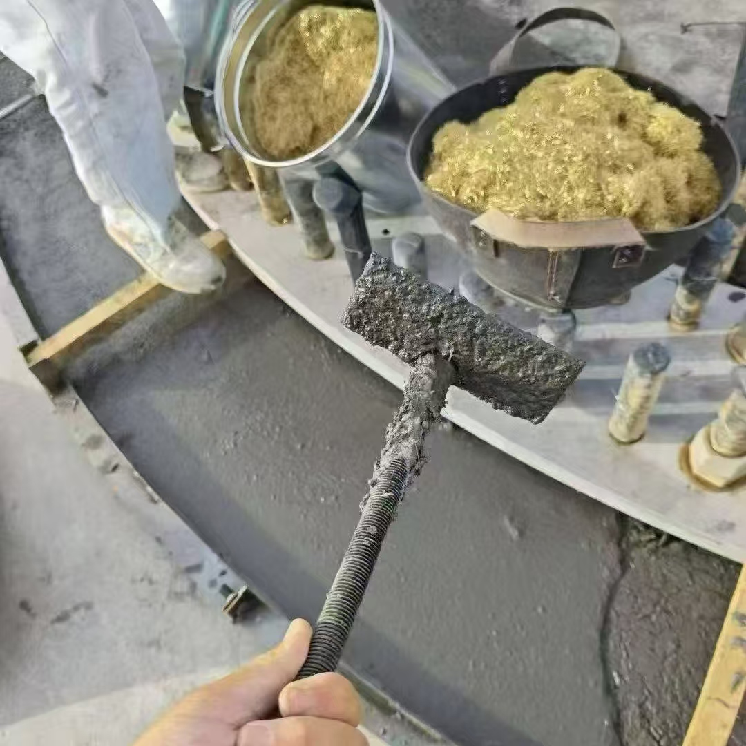 监利C120钢纤维高强无收灌浆料 轧机压缩机汽轮机发电机锻压设备底座灌浆材料